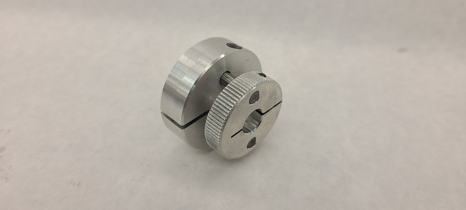 4" Diameter Locking Bushing and Knurled Knob